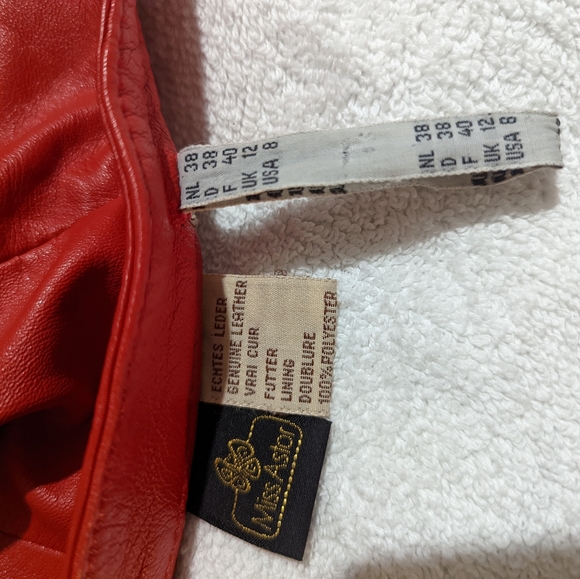 Miss Astor leather pencil skirt - Picture 4 of 5